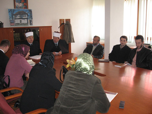 Muftija zenički mr. Ejub ef. Dautović na seminaru sa imamima i vjeroučiteljima u Žepču