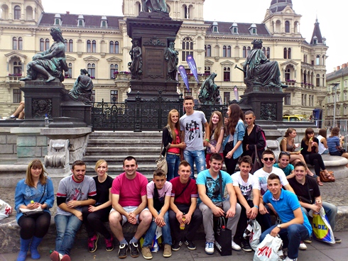 Polaznici Kursa iz Žepča posjetili Graz, Austrija