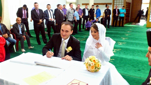 vjenčanje – Elvedin Badnjar i Indira Spahić