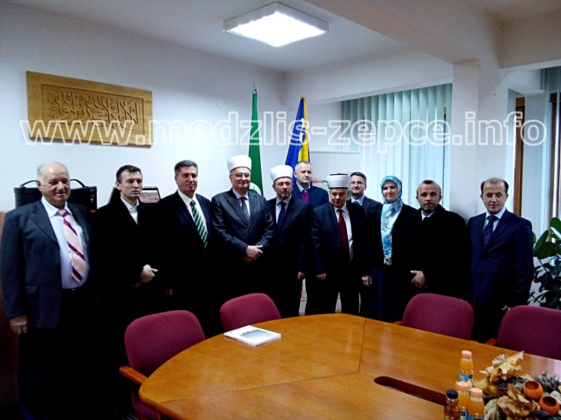 Delegacija Mešihata IZ-e Hrvatske u posjeti MIZ-e Žepče