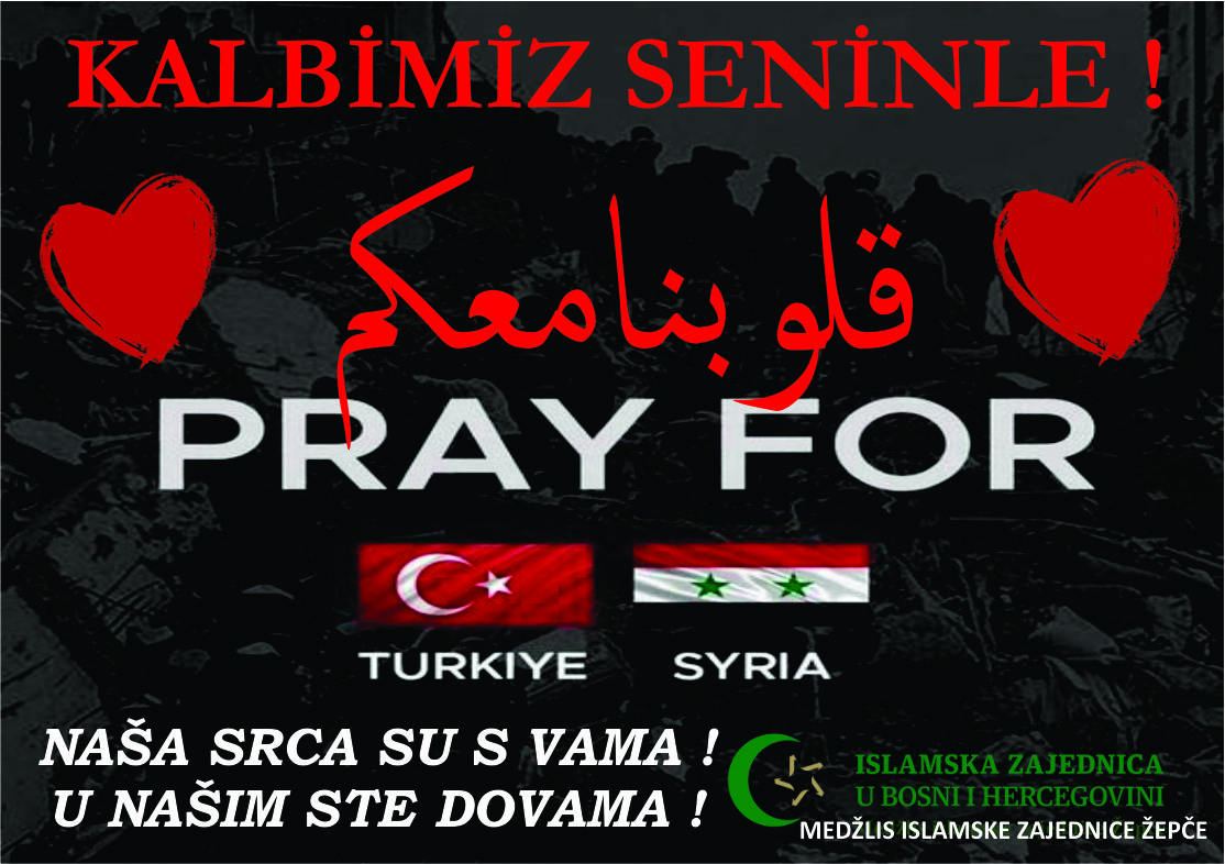 GOSPODARU – POMOZI NAROD TURSKE I SIRIJE ! TAKO TI MILOSTI TVOJE !