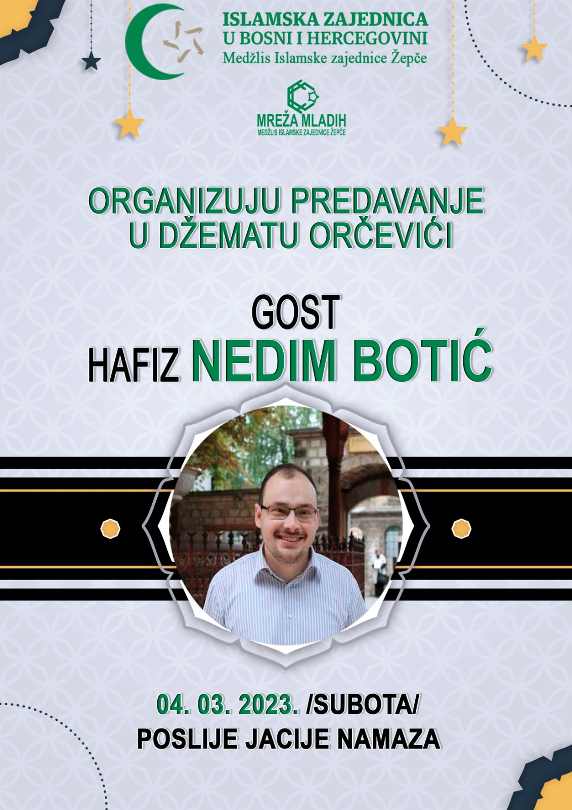 Hafiz Nedim Botić u Orčevićima !