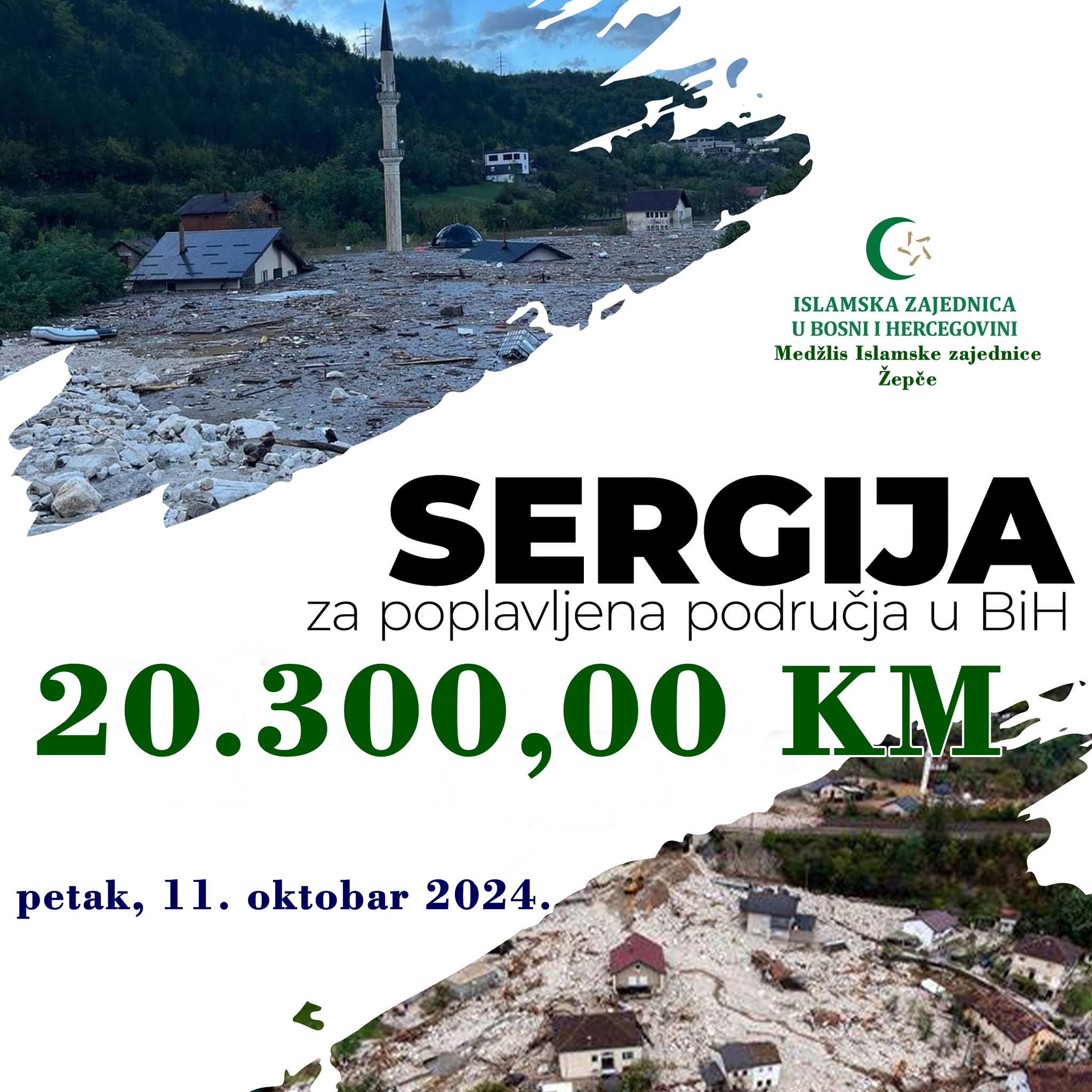 NA SERGIJAMA DŽEMATA MIZ ŽEPČE – 20.300,00 KM