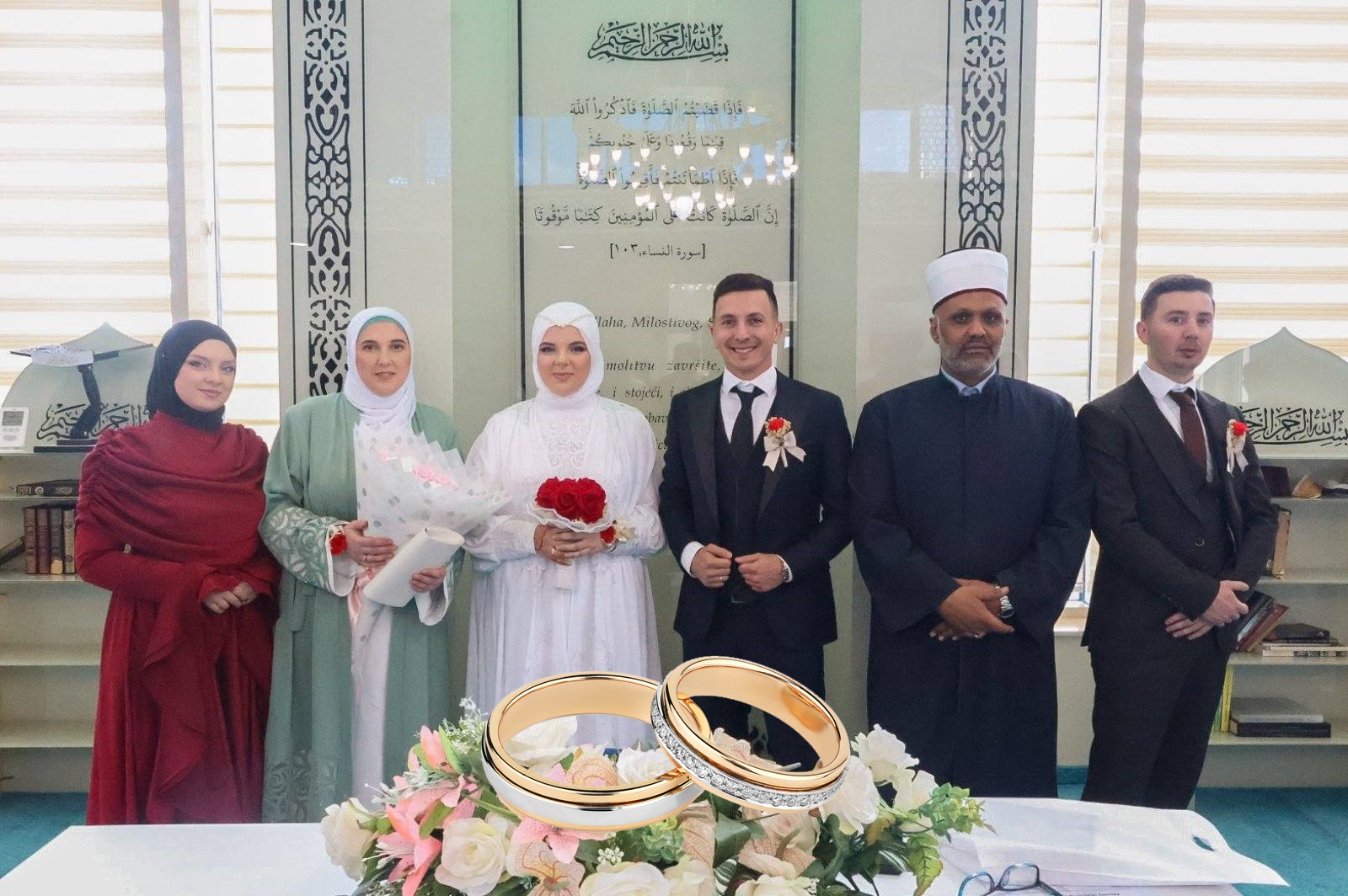 VJENČANJE – SINANOVIĆ HAZIM I MEDINA KREHMIĆ