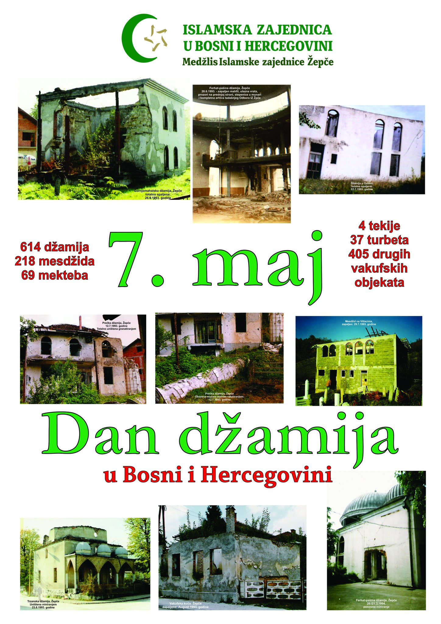 7. MAJ – DAN DŽAMIJA U BiH
