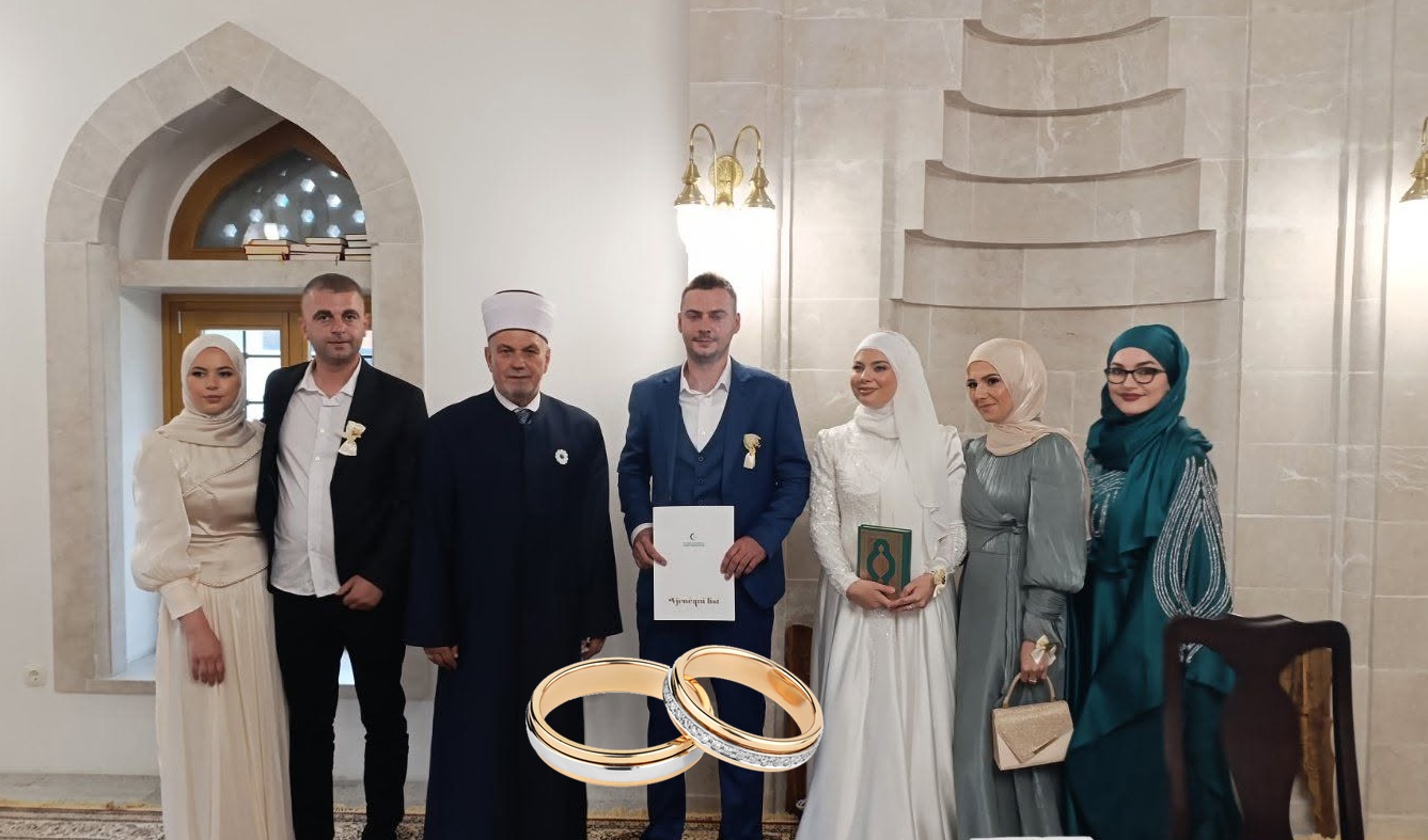 VJENČANJE – DELIĆ ISMET I NUDŽEJMA NAĐAK VJENČANJE – DELIĆ ISMET I NUDŽEJMA NAĐAK