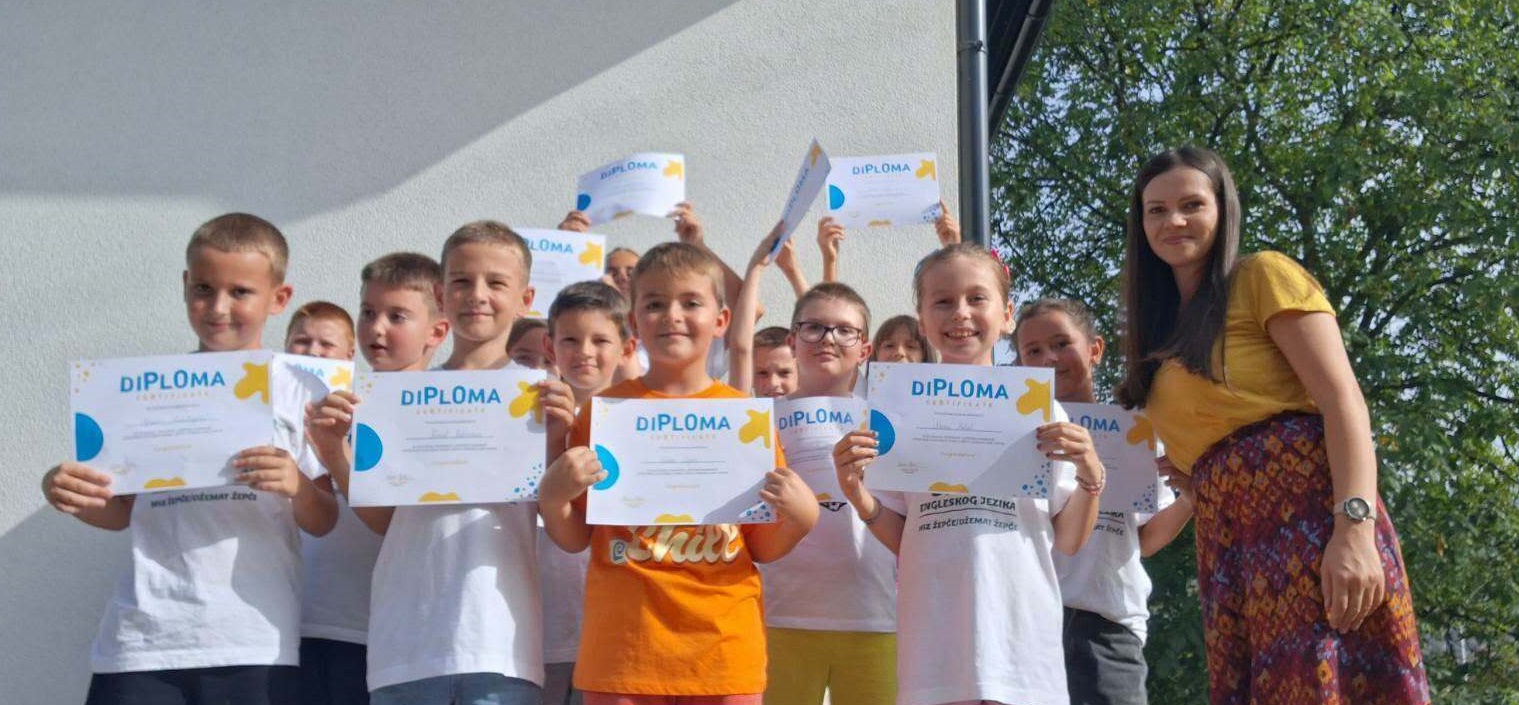 DŽEMAT ŽEPČE – ZAVRŠENA LJETNA ŠKOLA ENGLESKOG JEZIKA DŽEMAT ŽEPČE – ZAVRŠENA LJETNA ŠKOLA ENGLESKOG JEZIKA